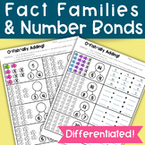 Fact Families - Number Bonds - Practice Pages