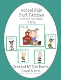 Fact Families - School Kids