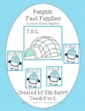 Fact Families - Winter Penguins