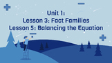 Fact Families and Balancing the Equation