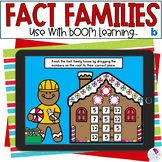 Fact Families - Christmas Math - BOOM Cards™
