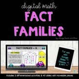 Addition and Subtraction Fact Families Turnaround Facts Go