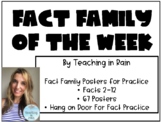 Fact Families of the Week (2-12)