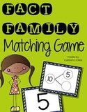 Fact Family Activity: Matching Game