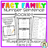 Fact Family Booklet - Multiplication and Division
