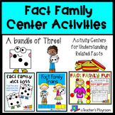 Math Fact Family Center Activities Bundle