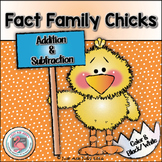 Addition and Subtraction Fact Family Activity Chicks