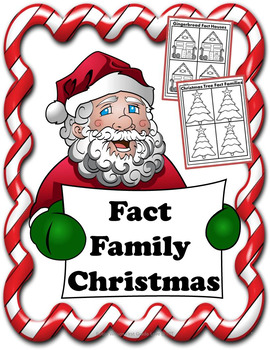 Preview of Fact Family Christmas