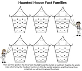 Fact Family Haunted Houses Bust Ghosts BLANK teacher deter