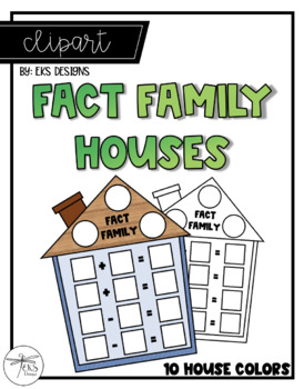 Preview of Fact Family Houses