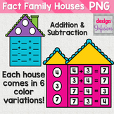 Fact Family Houses: Addition and Subtraction