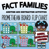 Fact Family Houses Promethean Board Flip Chart and Wipe Off Cards