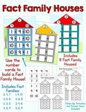 Fact Family Houses - Makes a Great Math Center!
