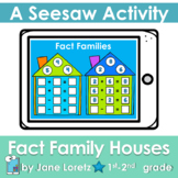 Fact Family Houses for Seesaw