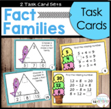 Addition and Subtraction Fact Families Task Card Activities