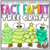 Fact Family Math Craft | Christmas Tree CRAFT