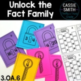 Fact Family Practice Activity and Worksheets Multiplicatio