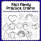 Fact Family Practice Crafts (Holiday/Seasonal Theme)