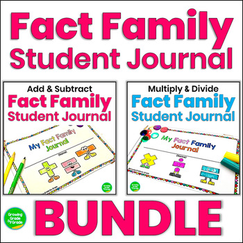 Preview of Fact Family Practice Pages BUNDLE