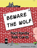 Fact Family Task Cards - Beware the Wolf - The Three Little Pigs