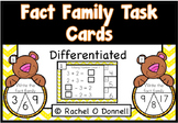 Fact Family Task Cards Differentiated
