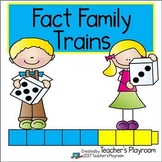 Fact Family Trains Math Center