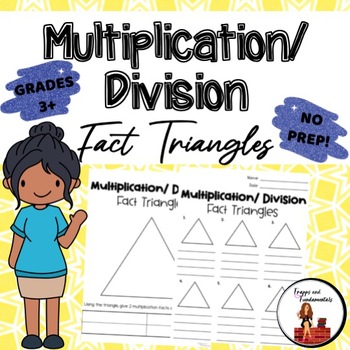 Preview of Fact Family Triangles