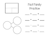 Fact Family Work Mat