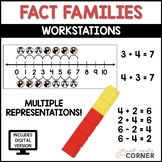 Fact Family Workstations: Print and Digital