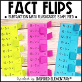 Subtraction Facts Practice Fact Flips | Math Facts 1-12