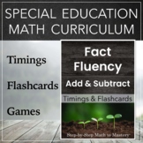 Addition & Subtraction Fact Fluency Timings, Flashcards, G