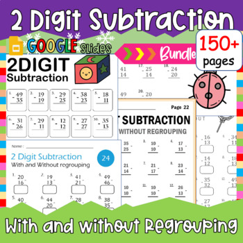 Fact Fluency Addition Subtraction With & Without Regrouping Division ...