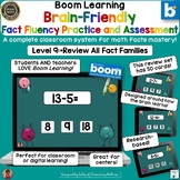 Fact Fluency Addition and Subtraction Level 9  Review & Assess
