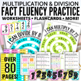 Fact Fluency Bundle • 80 Pages of Multiplication & Divisio