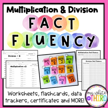 Preview of Fact Fluency MEGA Bundle || Multiplication & Division || Mad Minutes
