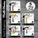 Fact Fluency Math Stories - 5 Story Pack (Kindergarten, St