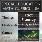 Multiplication & Division Fact Fluency Timings, Flashcards