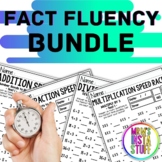 Fact Fluency NO PREP Bundle | Addition, Subtraction, Multi