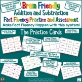 Fact Fluency System Addition and Subtraction: Practice Cards