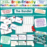 Math Fact Fluency System for Add & Subtract Practice, Asse