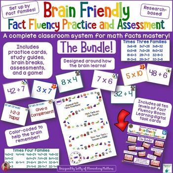 Preview of Fact Fluency System for Multiplication and Division: The Bundle