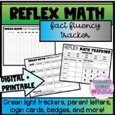 Reflex Math Fact Fluency Data Tracker for Students + Teachers
