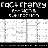 Fact Frenzy Addition & Subtraction Math Drills