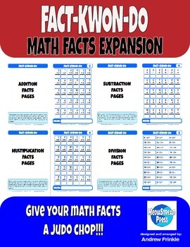 Preview of Fact-Kwon-Do Math Facts Expansion - Student Monitoring & Math Learning Tool
