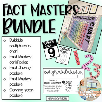 Preview of Fact Masters Growing Bundle