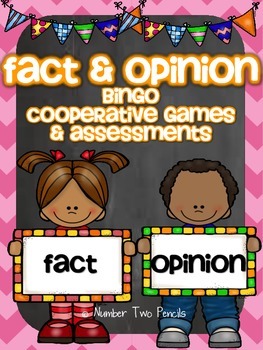 Preview of Fact & Opinion Bingo and Other Cooperative Learning Games