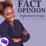 Fact and Opinion high interest topics for adults
