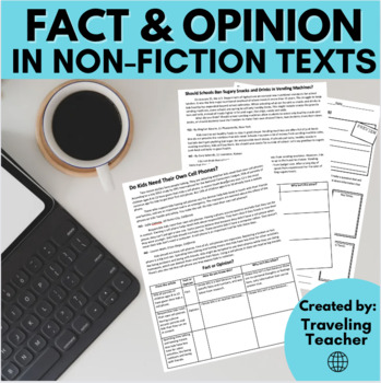 Preview of Fact & Opinion in Non-Fiction Texts - ELA Test Prep, Reading Skills