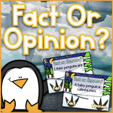Fact and Opinion Interactive PowerPoint~ Penguins