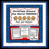 Fact and Opinion Christmas Around the World FREEBIE